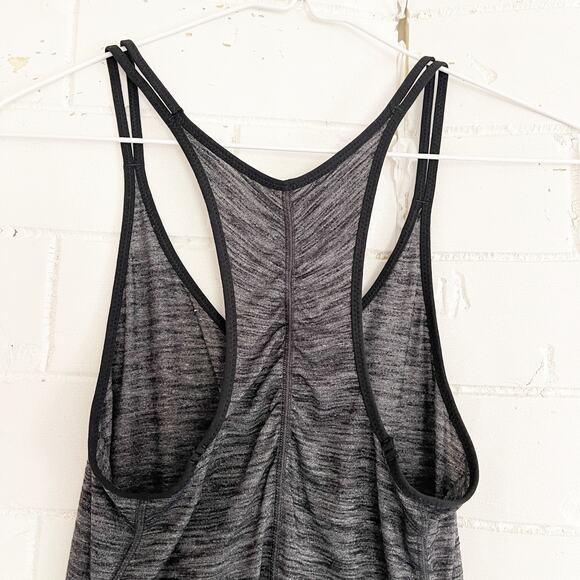 LULULEMON What The Sport Singlet II Tank Top Heathered Black 4 - Picture 7 of 10